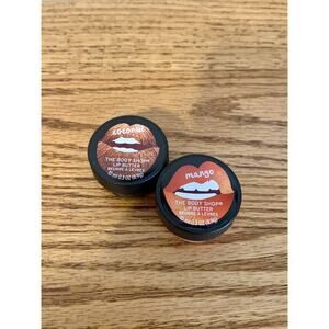 The Body Shop 2X Lip Butter Balm COCONUT Mango Original Formiula SET New
